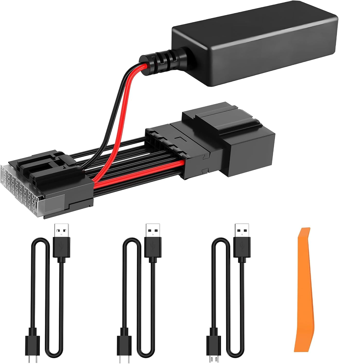 Dash Cam Power Adapter 16-Pin for Ford Vehicles, Compatible with F-150, F-250, F