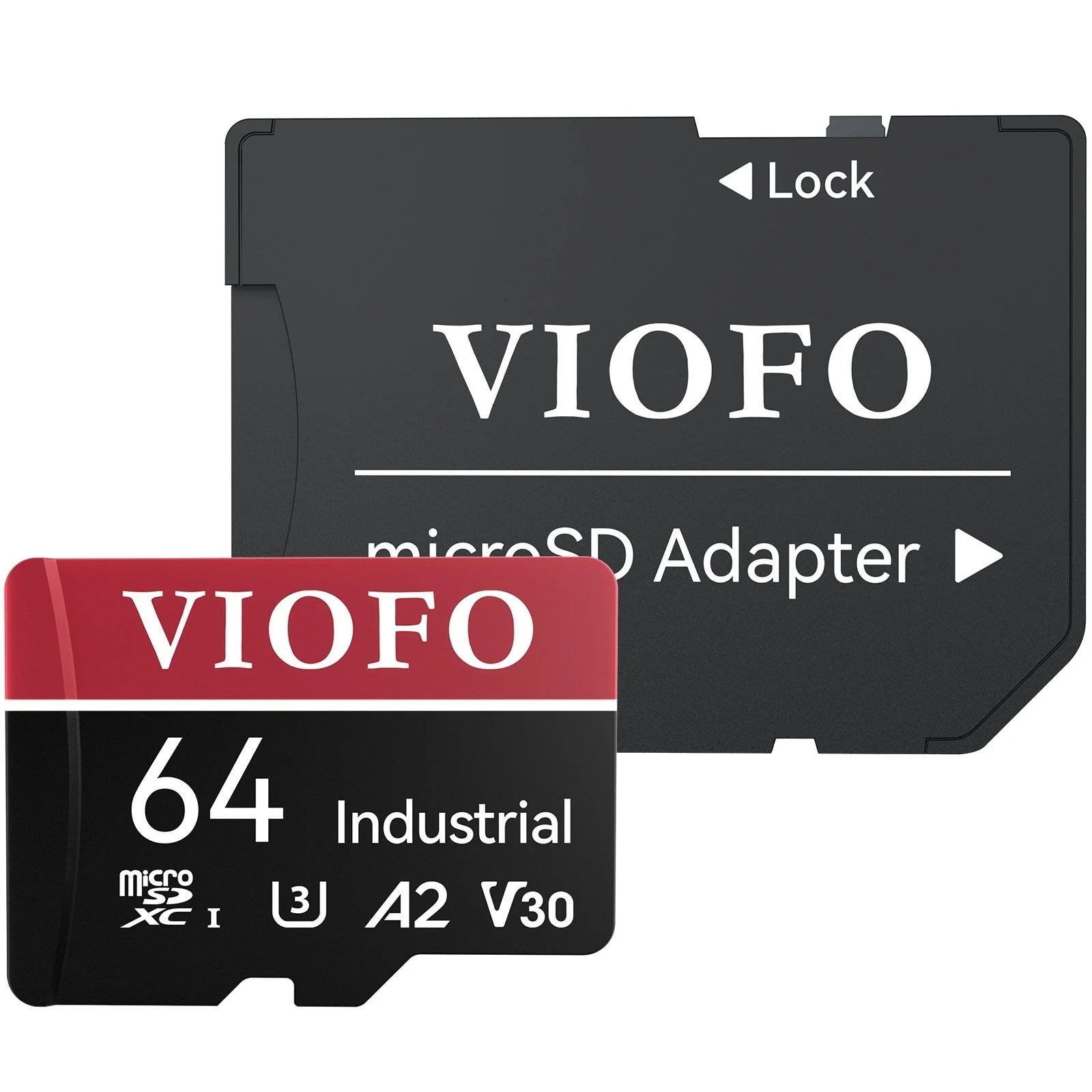 Viofo 64GB Industrial Grade microSD Card U3 A2 V30 High Speed Memory Card