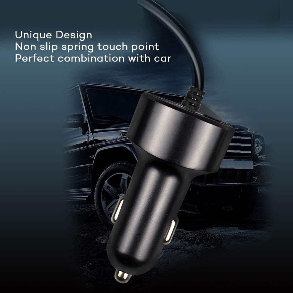 12V Car Charger Adapter for Portable DVD Player, Replacement Car Cigarette Co…