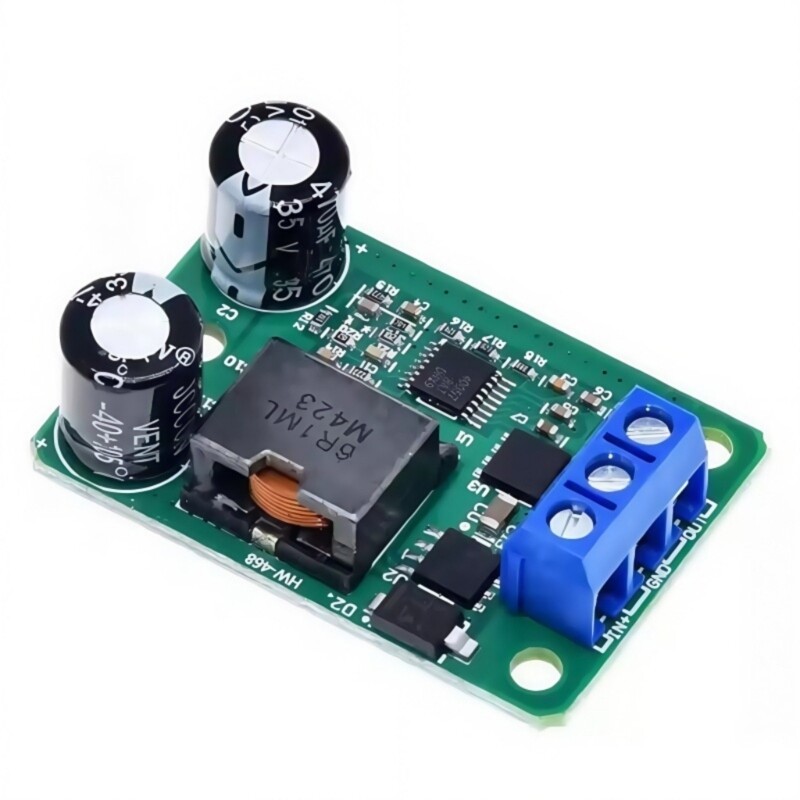 Step Down Power Supply Module 24V/12V Input to 5V 5A Output for Automotive