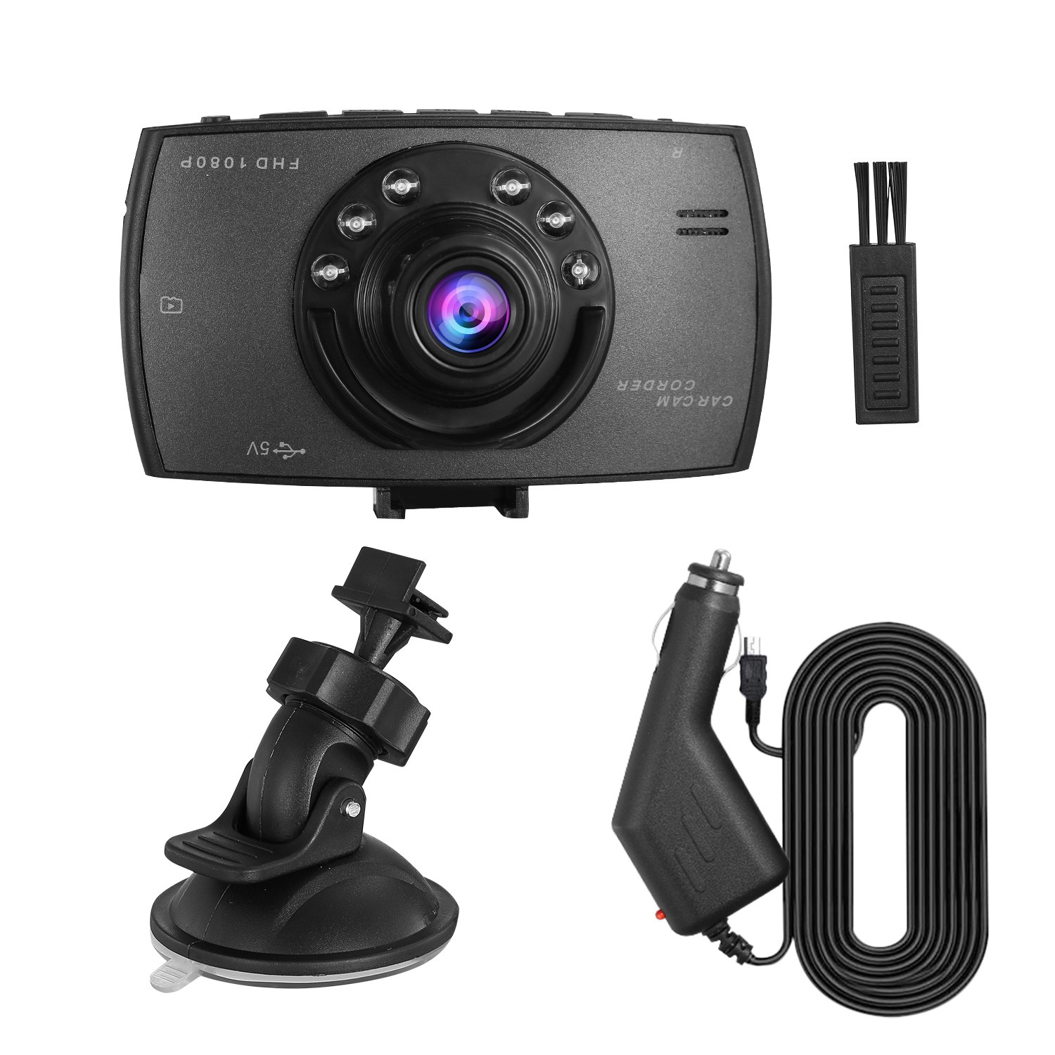 1080P HD Dash Cam Car Front Camera Dashboard DVR Video Recorder Night Vision