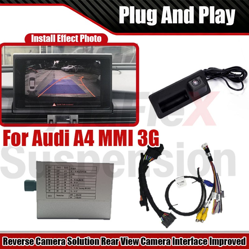 Reverse Camera Solution For Audi A4 MMI 3G Rear View Camera Interface Improved