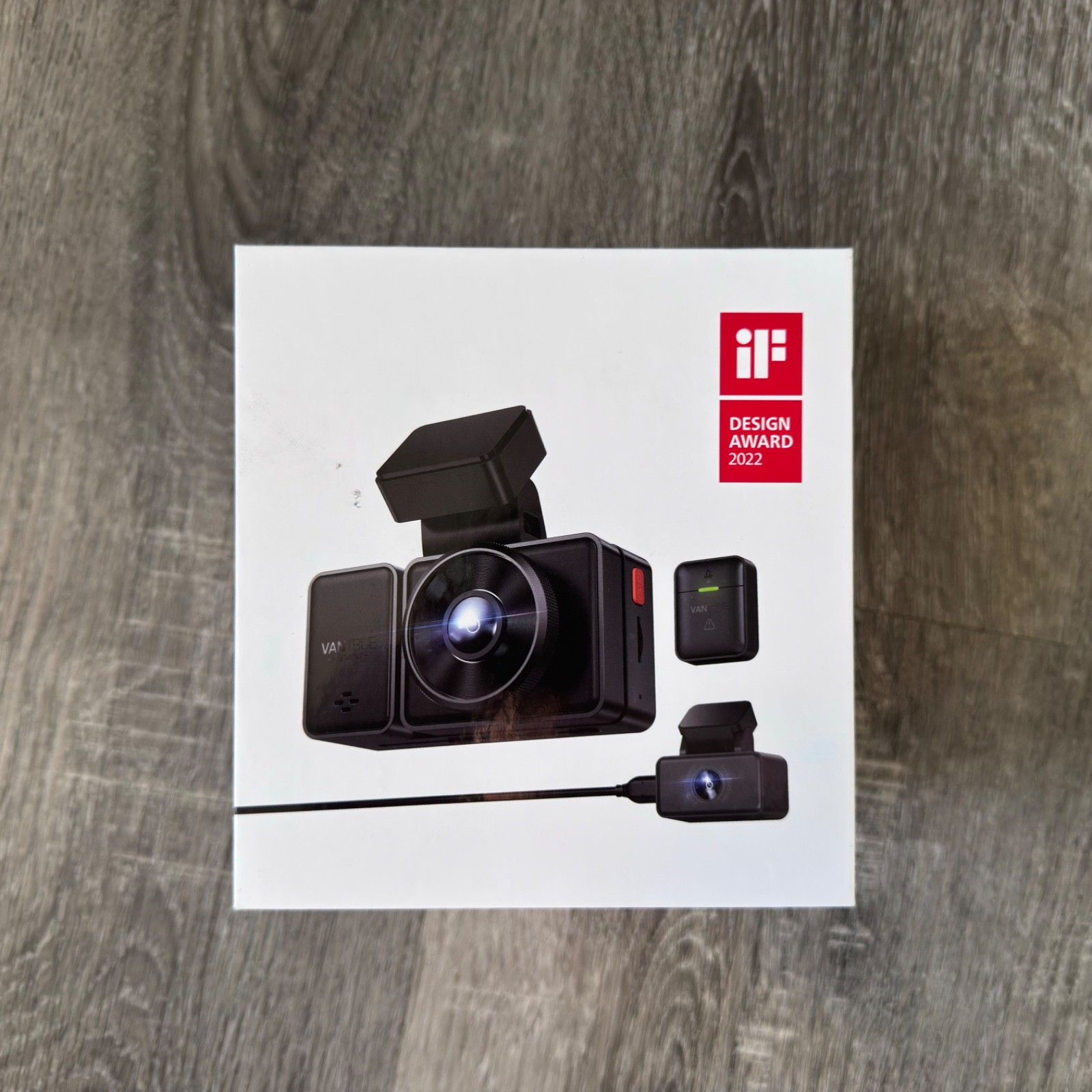Vantrue Element E3 2.5K 3 Channel Dash Camera