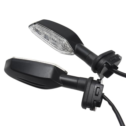 Motorcycle Front or Rear Turn Signal Indicators Compatible with clear(Style 2)