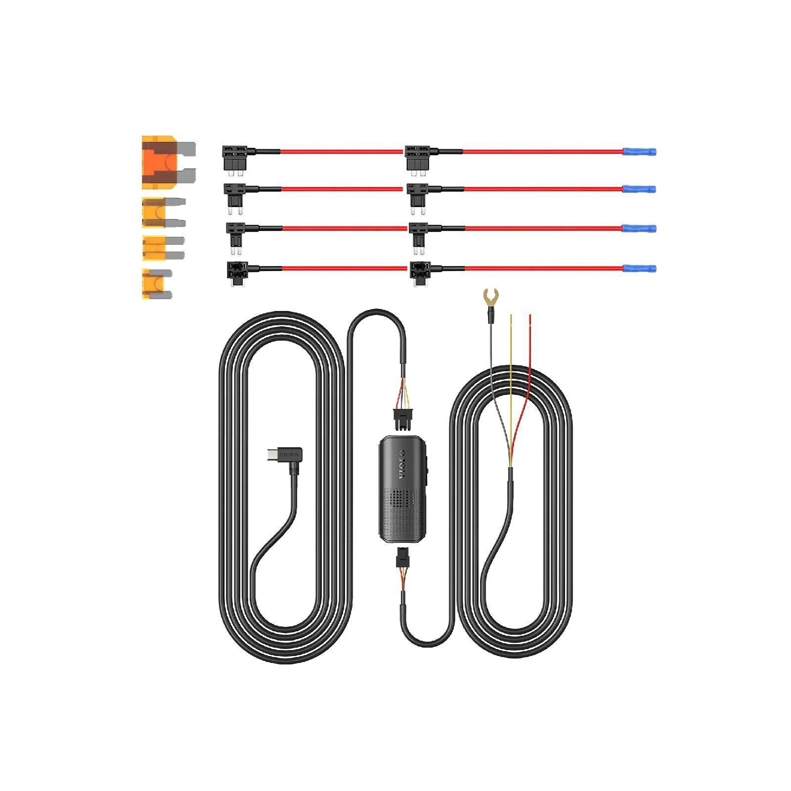 VIOFO Type-C HK6 ACC Hardwire Kit for A329S Series, Support Hybrid Parking Mode