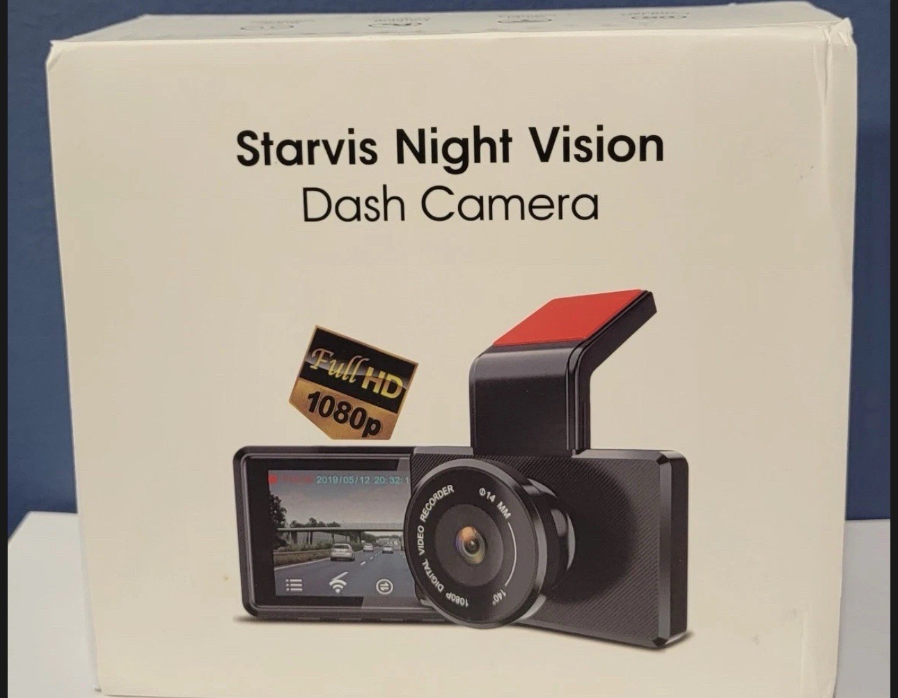 Starvis Dual Dash Camera with Super Night Vision. Brand New In Box