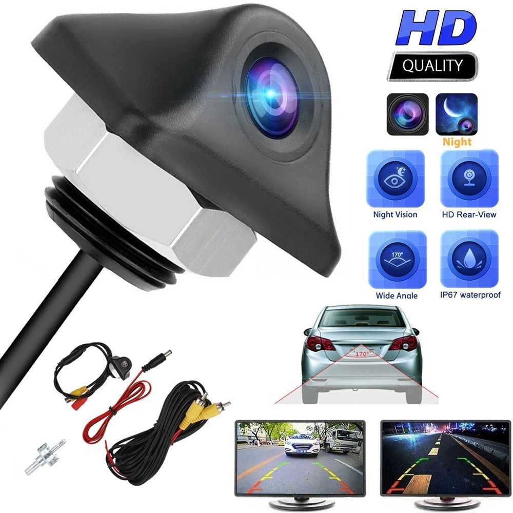 170° Car Rear View Backup Camera Reverse Parking HD Night Vision Waterproof