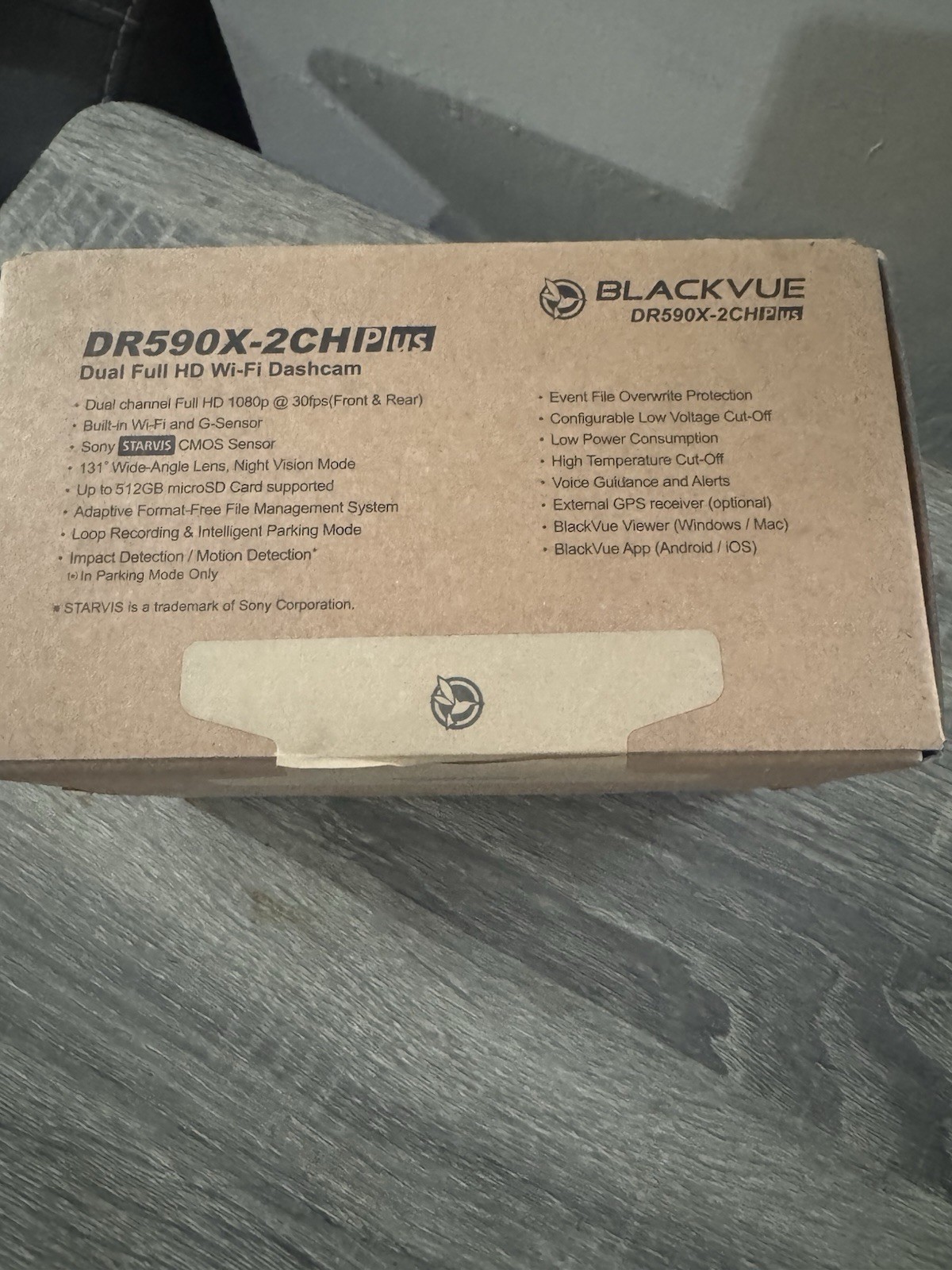 BlackVue DR590X-2CH 32GB microSD Card, Full HD, 2 Channel Front & Rear Dash Cam