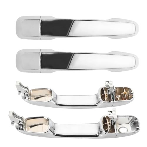 Chrome Exterior Door Handles fits 4Runner 2010-2021 GX460 2010-2021 Land