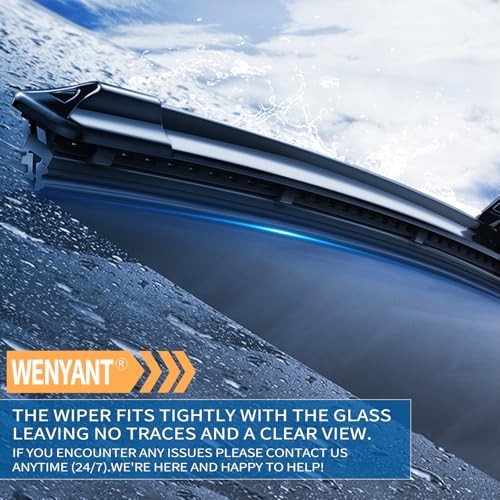 26″/14″/12″ Windshield Wipers Compatible with Nissan Rogue 2008-2010 2011 2012