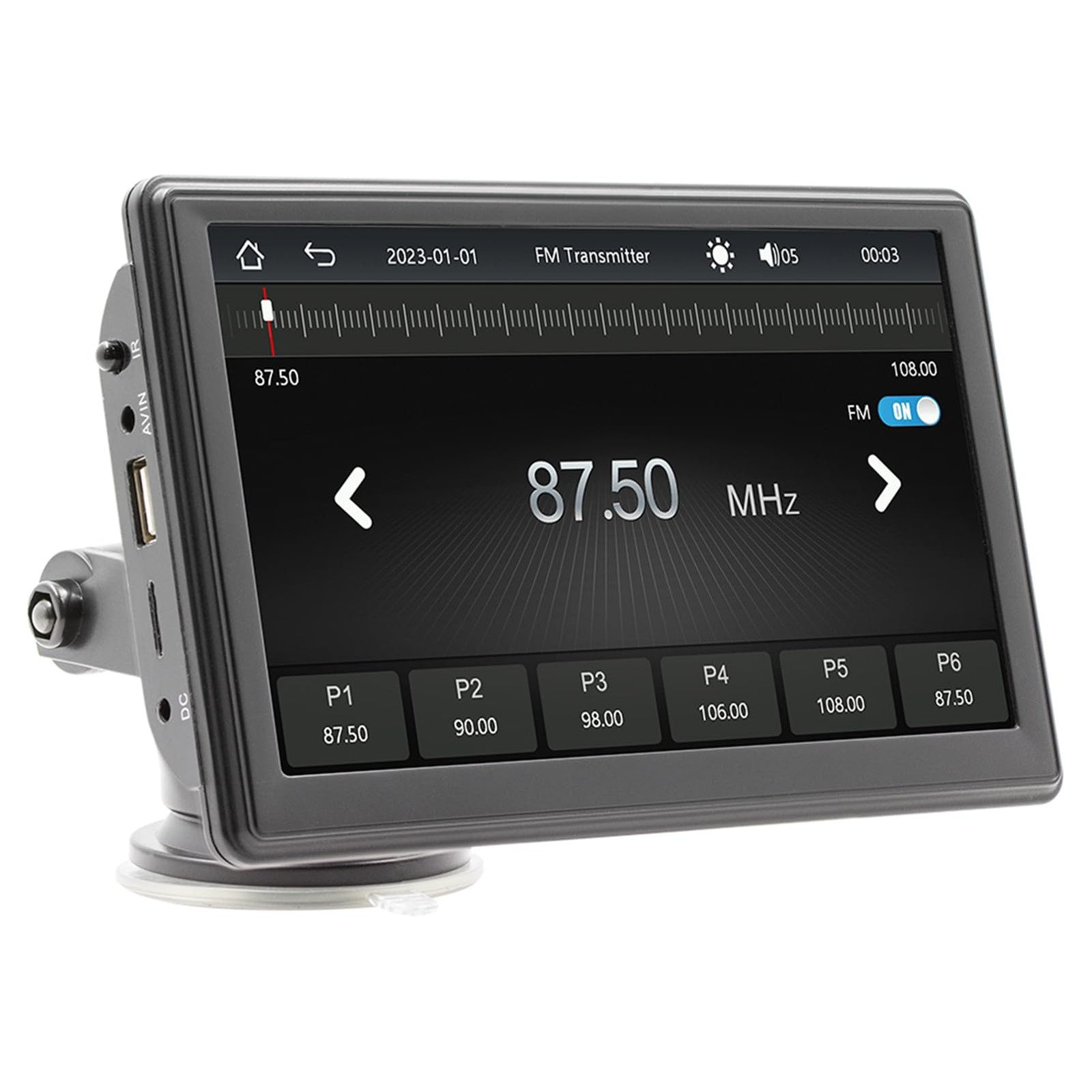 Wireless Carplay Screen for Car Dash Cam, 7 Inch Portable Carplay & AHD Rever…