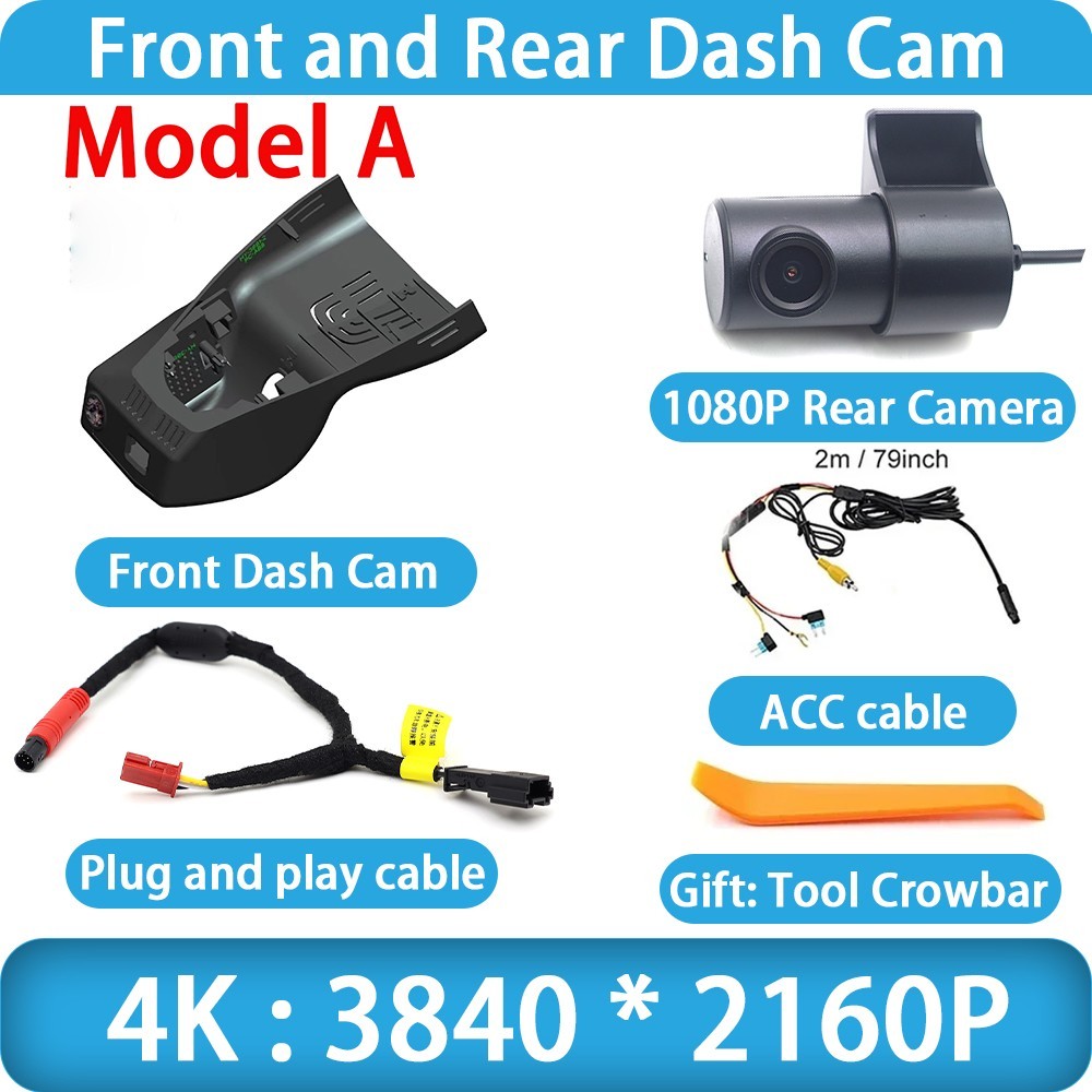 for BMW 3 4 Series G20 G21 G81 G80 M3 G22 G23 G26 G82 G83 4K DVR Dash Cam Camera
