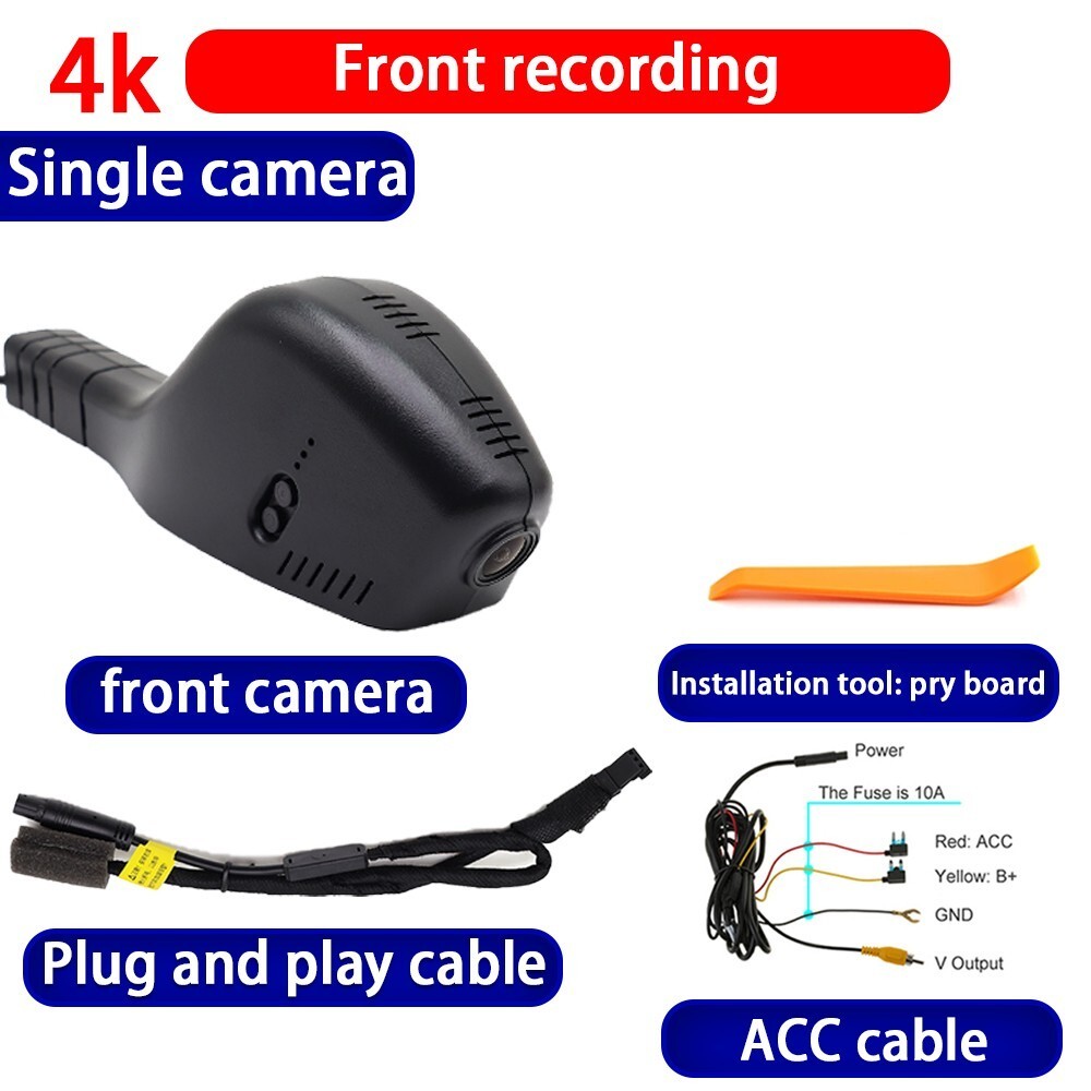 For Volkswagen VW Golf 7 8 GTI SV Sportsvan Mk7 Mk8 Virtus Polo Dash Cam Camera
