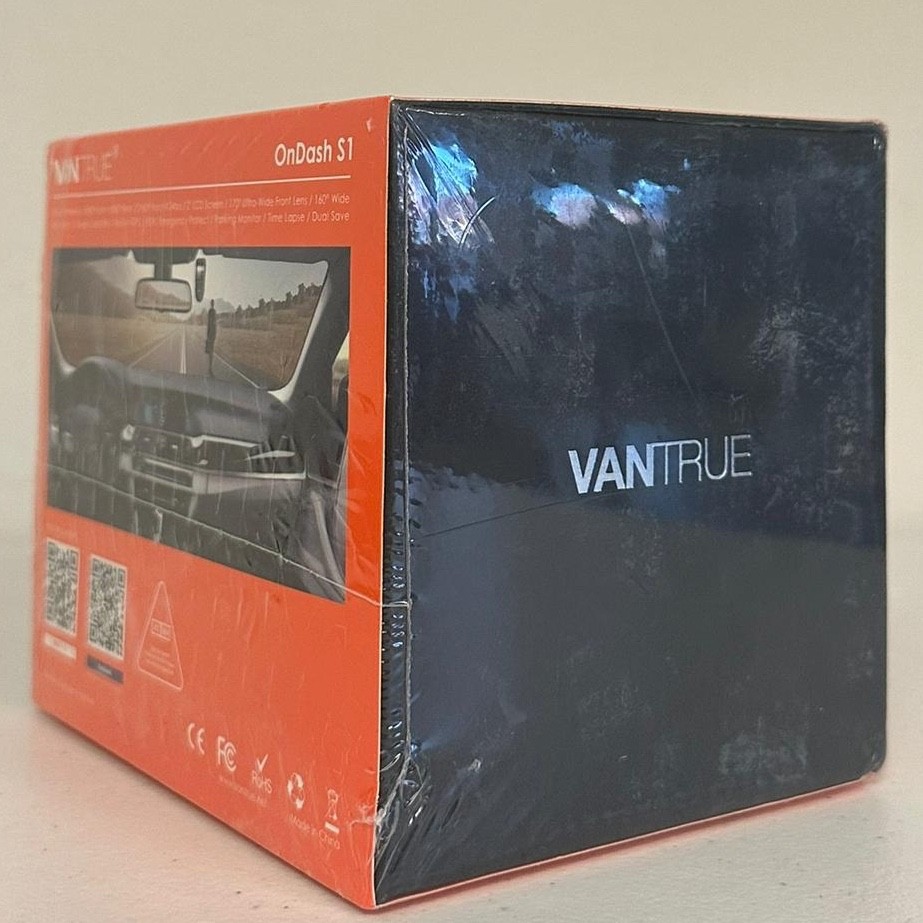 Vantrue S1 2160P Single Front, Dual 1080P Front and Rear Dash Cam, FACTORY SEALE
