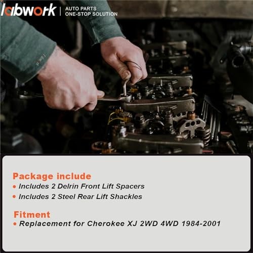3″ Front 2″ Rear Full Leveling Lift Replacement for 1984-2001 Cherokee