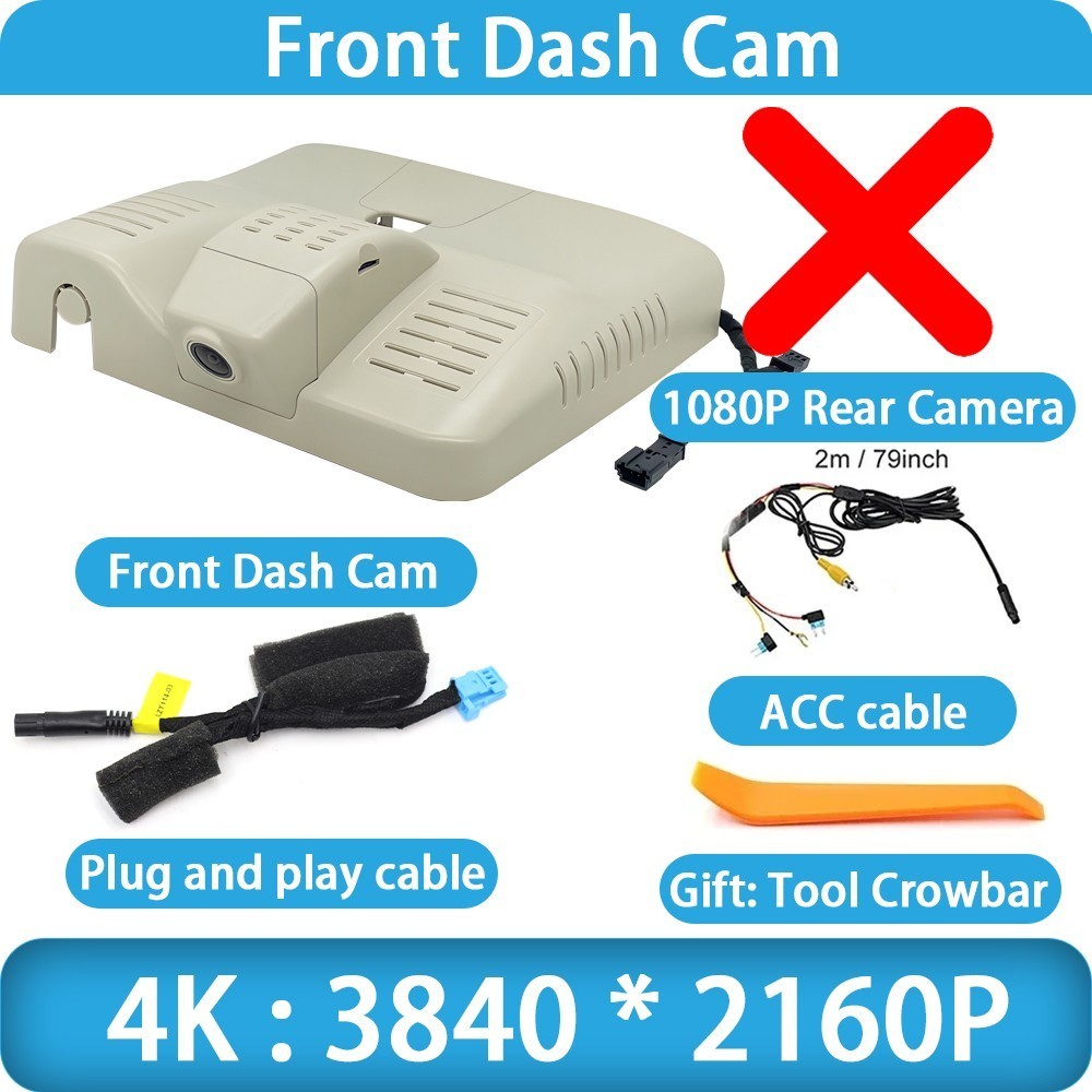 for Cirelli 7zero7 Forthing Xinghai S7 2025 2026 4K DVR Dash Cam Front Camera