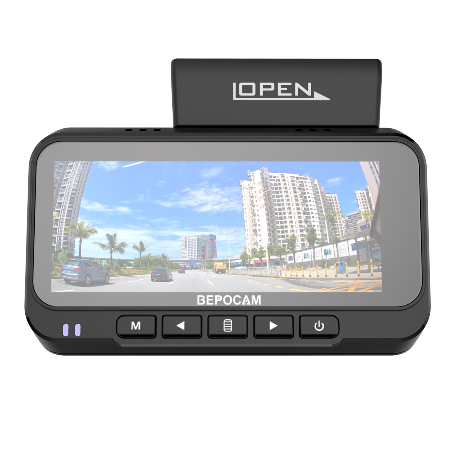 Dash Camera 4K Front and Rear Dash Cam Built-In WiFi & GPS, App control