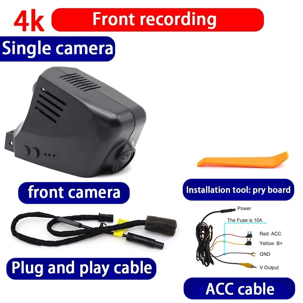 4K 2160P Dash Cam Video Camera for Porsche 718 Boxster Cayman 918 Spyder 982 981