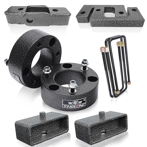 3.5″ Front & 3″ Rear Full Leveling Lift Kit, Compatible 3.5″ Front & 3″Rear