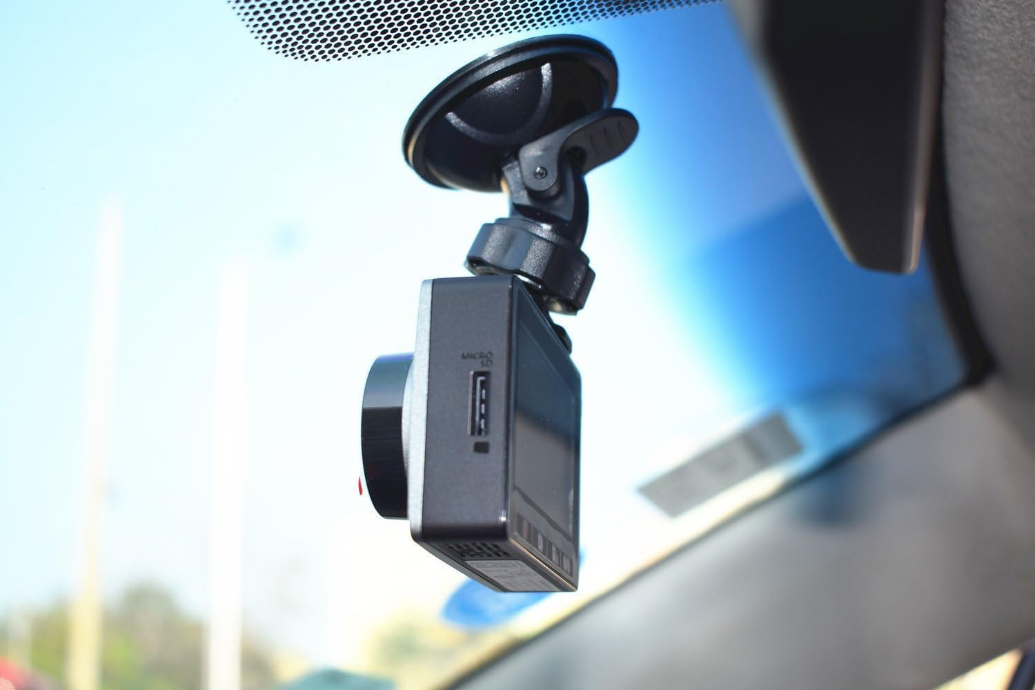 Suction Cup Mount for Yi Dash Cam 2.7′, Uniden Dashcam, Black Box G1W Dash Camer