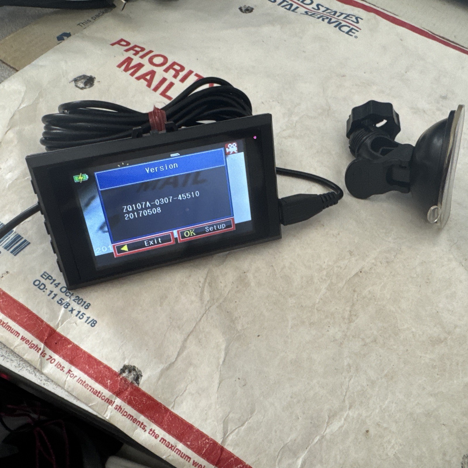 Dash Cam 1080p Car and Driver (CDC-608) Full HD