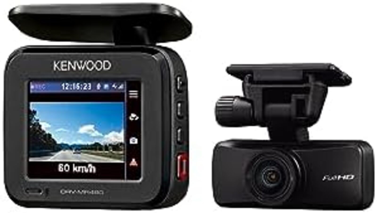 Kenwood DRV-MR480 Dual Dash Cam HDR Front Rear Camera Full HD F/S w/Tracking#
