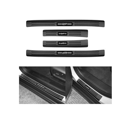 4PCS Door Sill Protector for Chevy Equinox 2025 2026 Accessories Matte Black