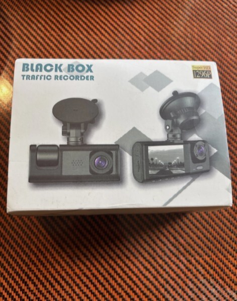 Rearview Mirror Dual Channel Recorder – Black Box Traffic Recorder New in Box