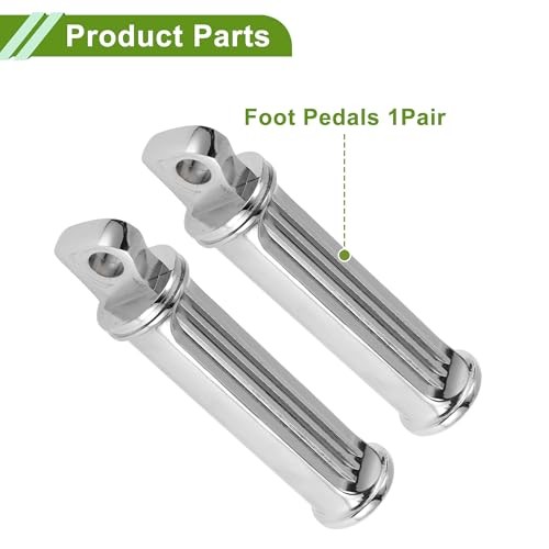 Motorcycle Foot Pegs for Harley Davidson Front and Rear Electroplating Color
