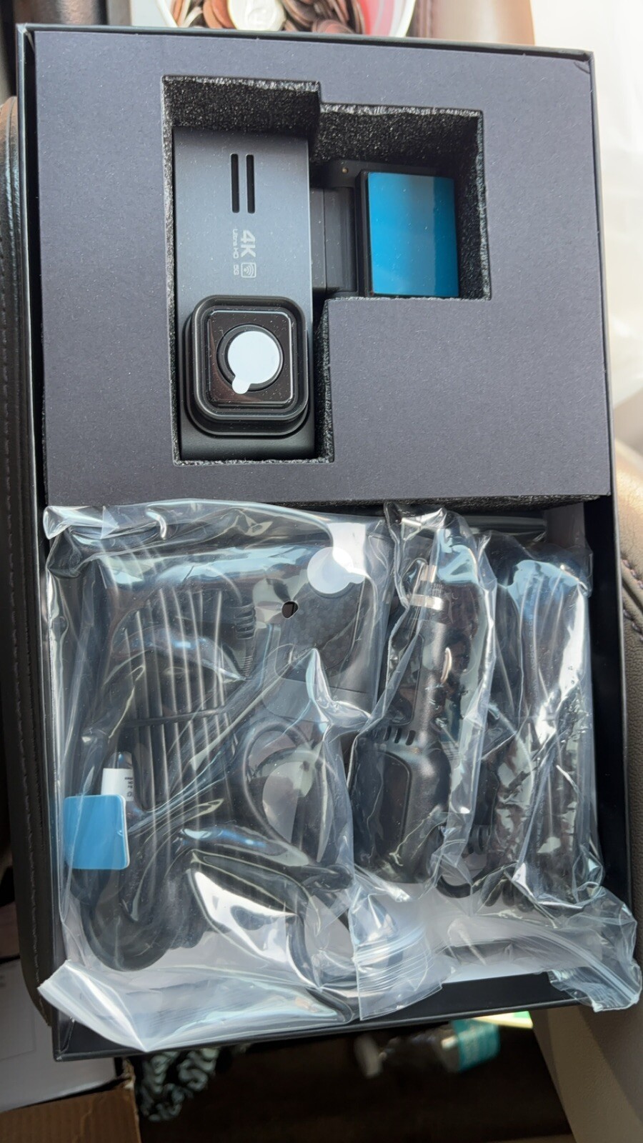 OMBAR Dash Cam Front & Rear 4k Ultra