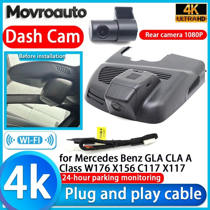 Wifi DVR Dash Cam Camera for Mercedes Benz GLA CLA A Class W176 X156 C117 X117