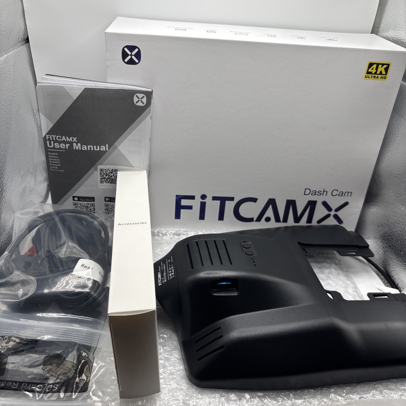 Fitcamx 4K Front+Rear Dash Cam for Lexus RX 2023-2026 RX350h RX450h+ RX500h