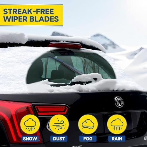 3 Pack Windshield Wiper Blades Compatible With Honda CRV CR-V 2017 2018 2019