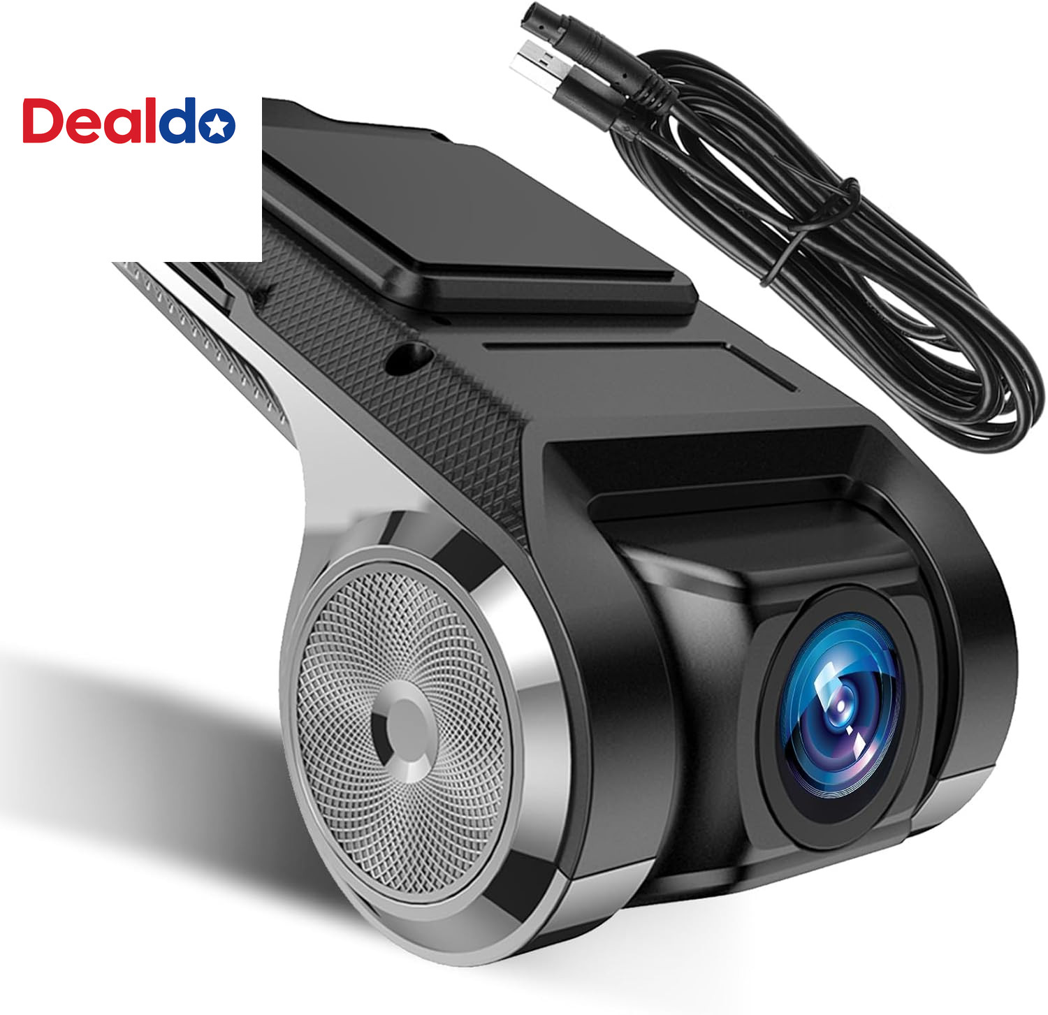 USB Car DVR Camera Video Recorder, Loop Recording ADAS, Dash Cam, with 32GB SD C
