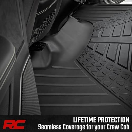 Flex-Fit Floor Mats for Ram 1500 (2019-24)/1500 TRX (2021-24) Front & Rear