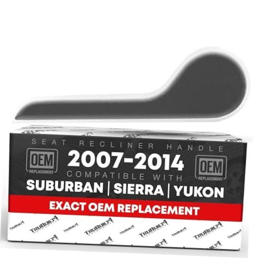 Seat Recliner Handle, Front/Rear Left – Compatible with Driver Recliner Handle