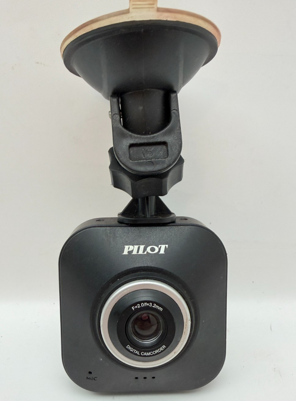 Pilot Automotive WM-802 Dash Cam Dashboard Digital Camcorder Camera Black Mount