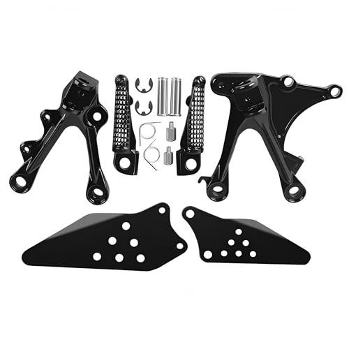 Motorcycle Front Rear Passenger Foot Pegs Bracket for Kawasaki Ninja ZX6R 2005