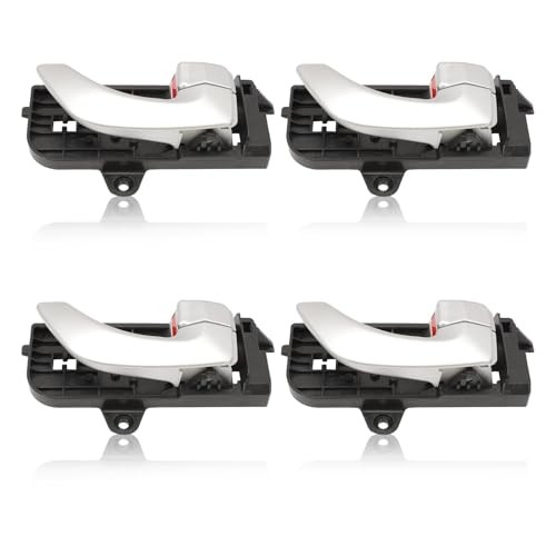 Interior Inner Door Handles（4pcs ） Fits Sonata 2005 2006 2007 2008, Front &