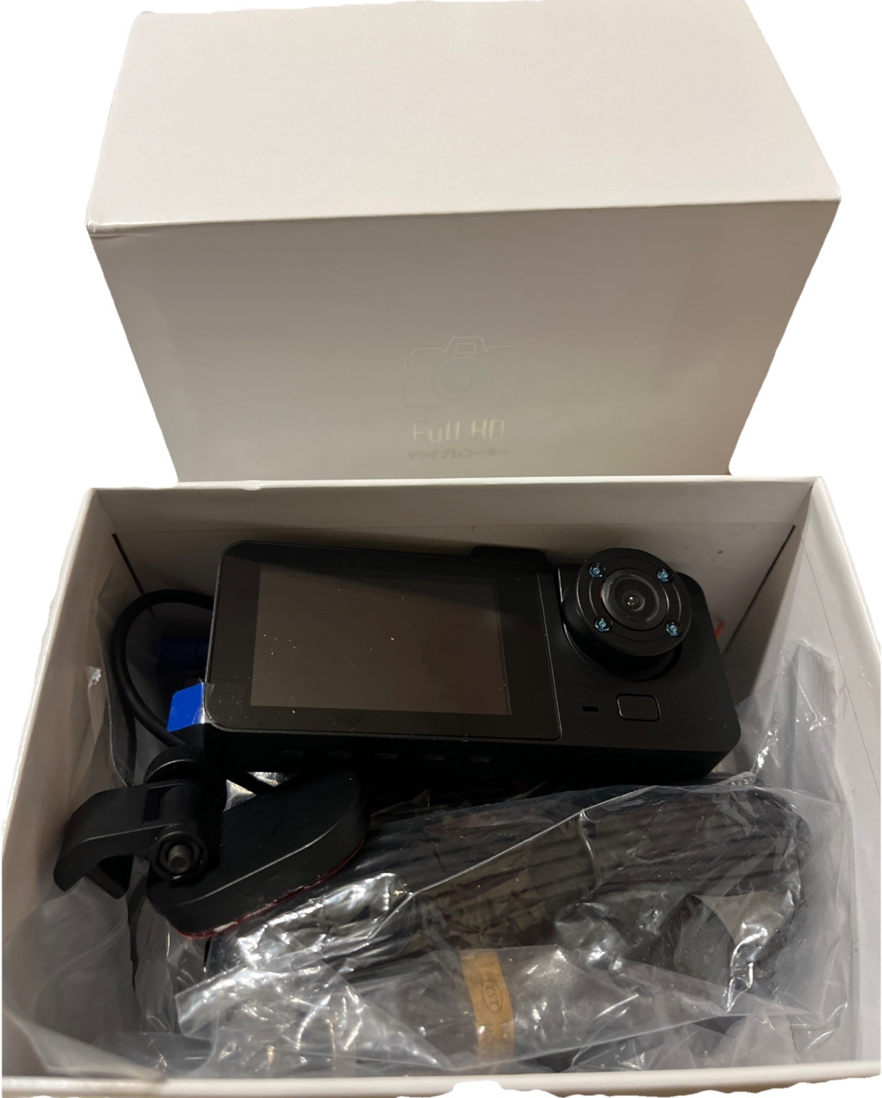 Dash Cam Full HD Exclusive 3 Channels Camera High Quality Resolution 2” Screen