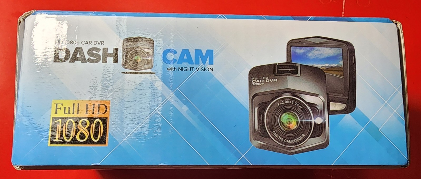 2.4” Full HD 1080P Dash Cam Car DVR Front or Rear Camera Night Vision G-sensor