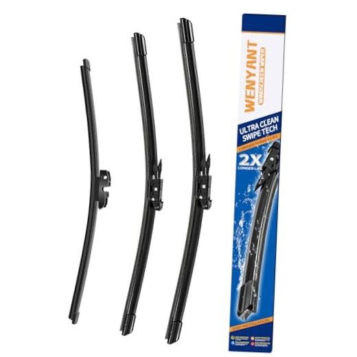 26″/22″/11″ Windshield Wipers Compatible with Ford Explorer 2011-2023 Front