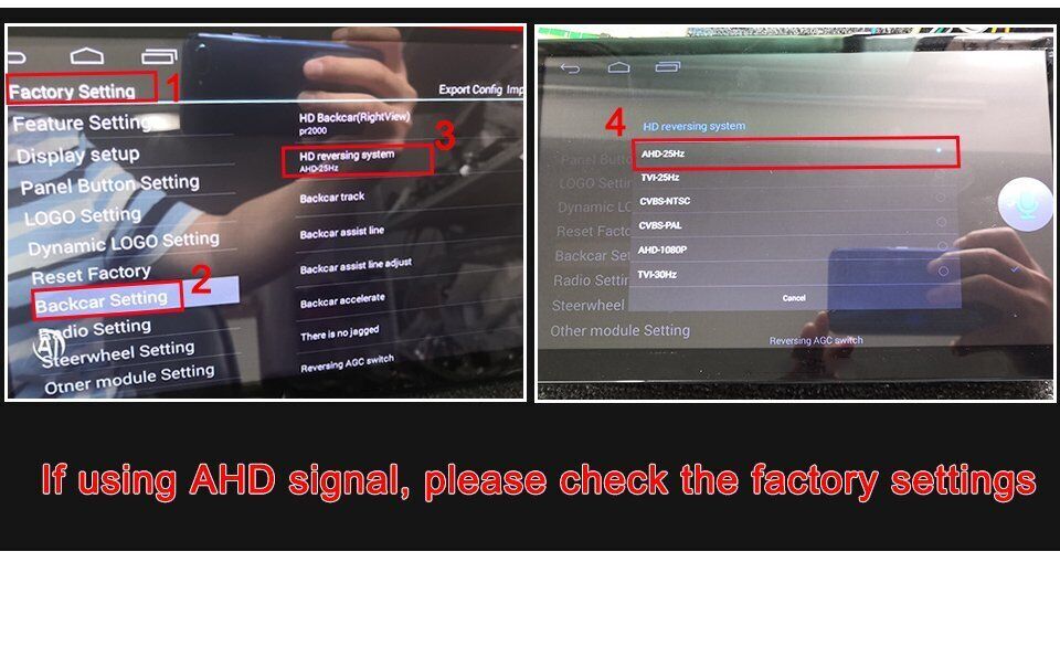 1080P Car Auto Rear View Reverse Backup Parking Camera Waterproof Night Vision