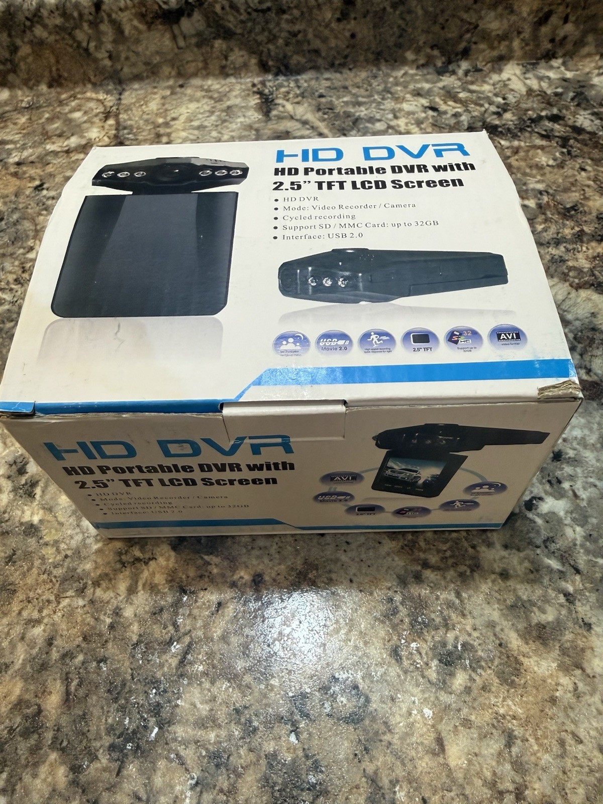 HD Portable DVR with 2.5″ TFT LCD Screen Dash Cam Video Recorder/Camera Car