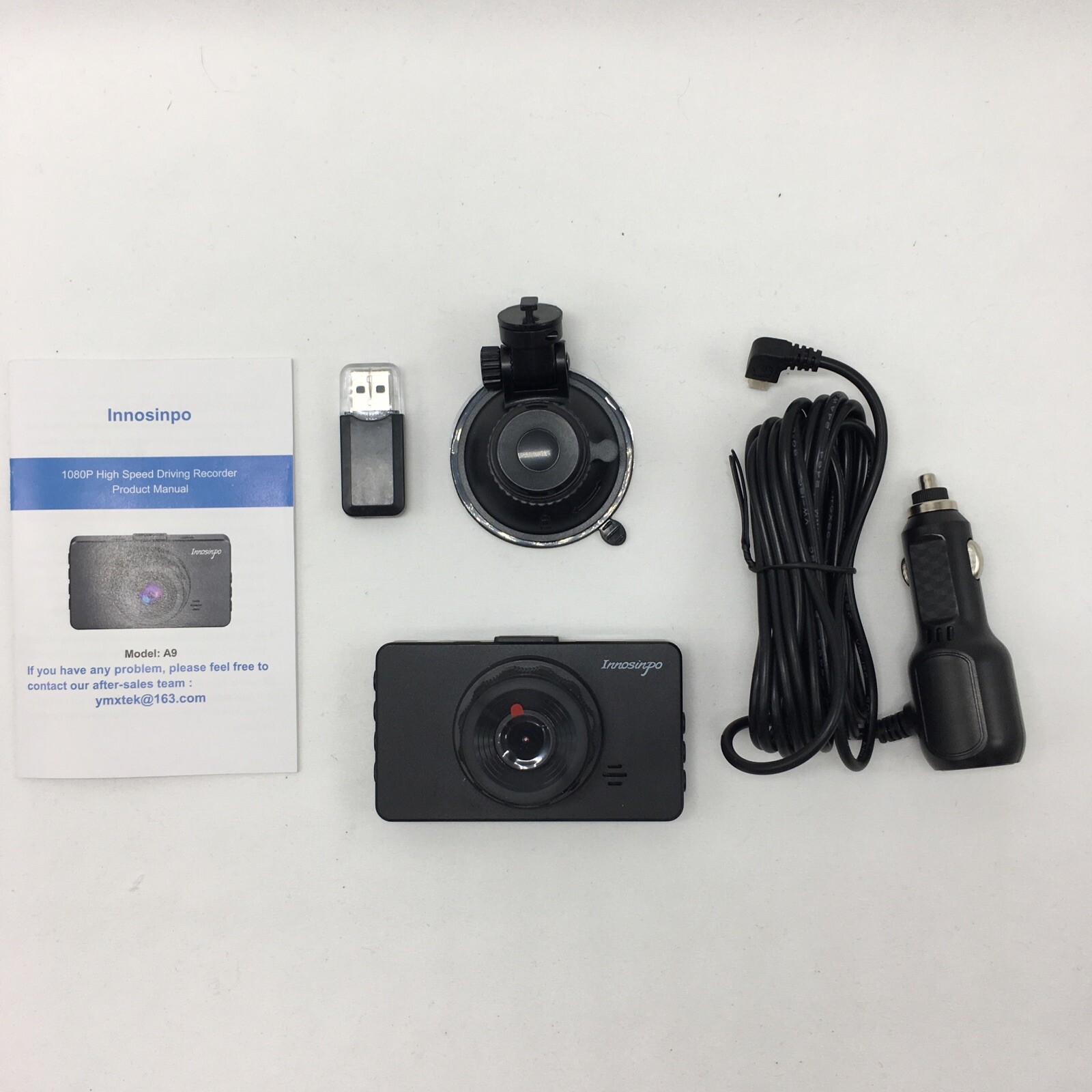 Dash Cam 1080P FHD DVR Car Dashboard Camera Recorder