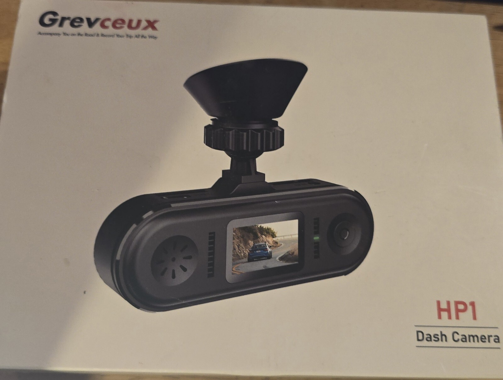 Dash Cam Built in WiFi Car Dashboard Camera Recorder with FHD 1080P, Mini Screen
