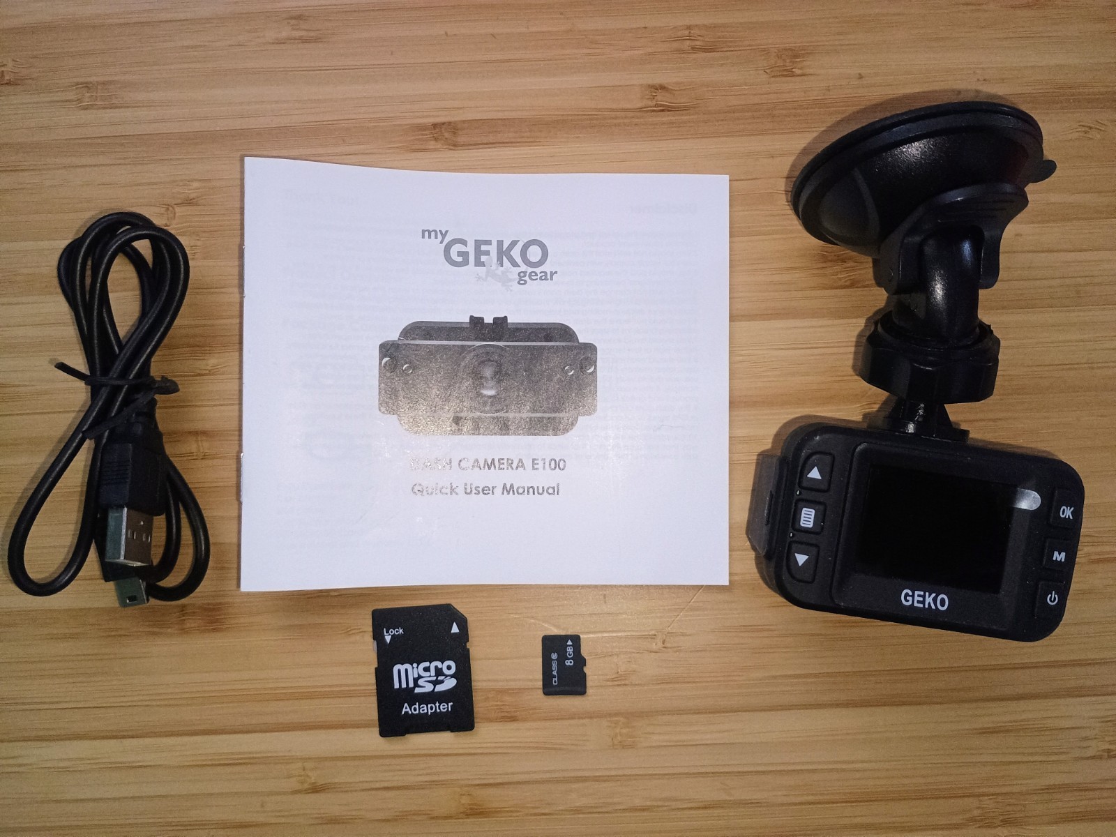 Geko E100 Mini Full HD 1080p Dash Cam dashcam