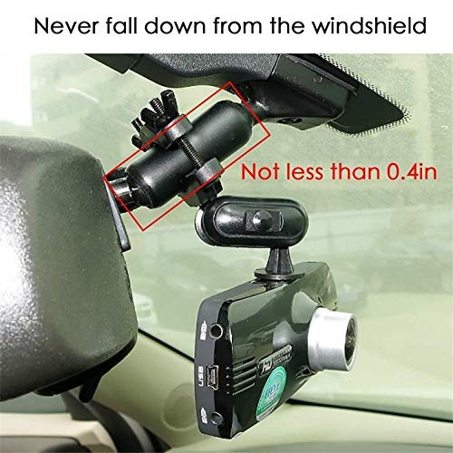Universal Dash Cam Mount Rear View Mirror Holder with 16 Different Joints