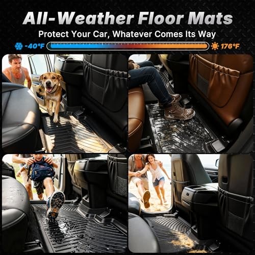 Floor Mats Fit for 2021-2025 2026 Ford Bronco Sport (Not for Bronco), TPE All
